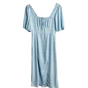 SIENNA SKY BLUE WOMEN BRUNCH DRESS SIZE MEDIUM BRAND NEW